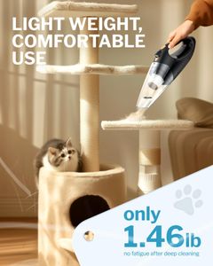 Powools Cordless Handheld Vacuum – Portable, Orange