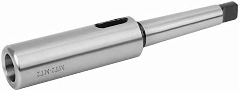 Extension Sleeve with External and Internal Morse Taper MT2 to MT2, Precision Version, 30mm Diameter X 175mm Length, Heavy Duty Woodworking Lathe Tailstock Live Center Crown, Drill Tool