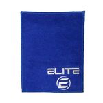 ELITE Bowling Ball Leather Shammy Pad Premium Cleaning Towel (Royal Blue)