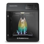 FLASHFORGE Adventurer 5M Pro 3D Printer 600mm/s High-Speed, 1 Click Fully Auto Leveling with 0.4&0.6mm Quick Detachable Nozzle Bundle, Auxiliary Chamber Cooling, Silent Printing and Remote Control