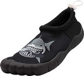 NORTY Little Kids and Toddler Water Shoes for Boys and Girls Children's 5 Toe Style black Size: 1 Little Kid