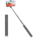 Vproof Selfie Stick Bluetooth, Lightweight Aluminum All in One Extendable Selfie Sticks Compact Design for iPhone Xs/XS max/XR/X/8/8 Plus/7/6s/6/5, Galaxy S10/S9/S8/S7/S6/Note, Huawei, Nubia, More