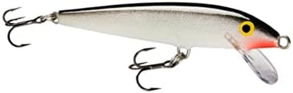 Rapala Original Floater 05 Fishing lure ( Fishing lure (Silver, Size- 2)