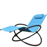 Vivere Orbital Lounger True Turquoise