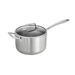 Tramontina Tri-Ply Clad 4 Qt Stainless Steel Covered Sauce Pan