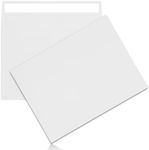 100Packs A4 White Envelopes 4x 6 Inch Card Envelopes,Self Seal for Weddings, Greeting Cards，Mailing， Invitations, Photos, Postcards