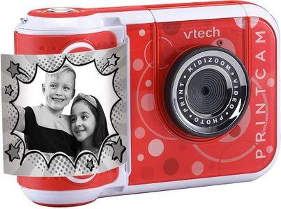 VTech KidiZoom PrintCam – Kids Instant Camera, Red