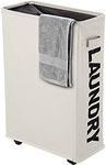 IHOMAGIC Laundry Basket on Wheels, 