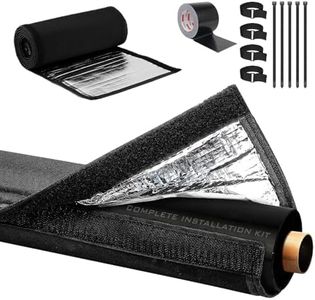 HVAC Copper Pipe Insulation Cover, Waterproof AC Pipe Insulation Covers for Outside, Flexible Copper Line Insulation Sleeve for Central Air Conditioning Mini Splits, 72''x10.2'', 600D Oxford