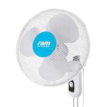 RAM - Cooling Fans Pedestal Oscillating 18" & 16" Wall Fan 16" & Eco Fan 12" (Ram Wall Fan 3 speed 16")