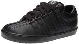 K-Swiss 201 Classic Tennis Shoe (Infant/Toddler),Black/Black,7.5 M US Toddler