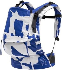 Stokke Limas Carrier Flex, Alesund Blue (OCS) - Full-Buckle Baby Carrier - Three Carrying Options - Safe for Babies from 1 Month/4 kg to 20 kg