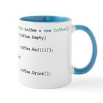 CafePress Coffee Code Mugs 11 oz (325 ml) Ceramic Coffee Mug