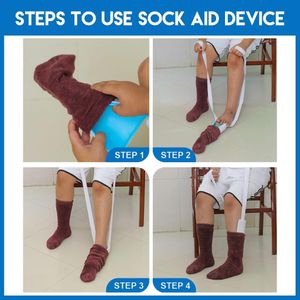 Sock Aid Shoe Horn Helper – Easy Grip Dressing Assist Tool