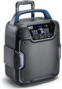 ALTO UBER FX2 200W Portable PA Speaker System with Rechargeable Battery, Bluetooth, 2-Channel Mixer with EQ and FX, USB Charging, Mobile App