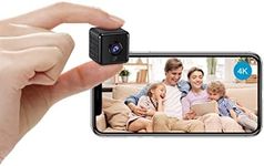 AOBOCAM Mini Camera for Home 4K HD 