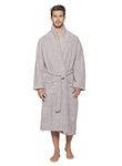 Barefoot Dreams Womens CozyChic Robe 1 -Dove Grey