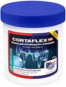 Equine America Cortaflex Regular Strength Powder | Premium Ready To Use Horse & Pony Supplement | Comprehensive Support For Joints & Mobility | 250g