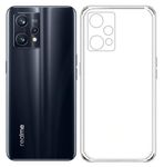 Carrywrap Rubber Back Cover Case For Realme 9 Pro Plus/Realme 9 4G (Camera Protection Transparent)