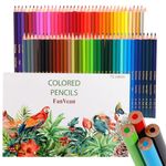 Pencil Crayons: 72 Colored Pencils for Adult Coloring book,Soft Core,Crayon de Couleur en Bois and Drawing Art Craft Supplies for Adults,Kids and Beginners