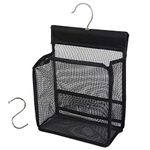 FishMM Hanging Mesh Shower Caddy College with Hooks, Bath Baskets Organizer Storage for College Dorm Rooms, Gym, Swimming and Travel