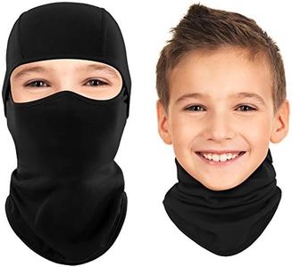 Ameceres Kids Balaclava Ski Mask Cold Weather Windproof Tactical Face Mask Winter for Skiing Snowboarding Cycling (1)