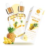 2PCS Yoni Oil Organic Feminine Oil Vaginal Moisturizer - Ph Balance for Women - Feminine Deodorant - Eliminates Odor with Pineapple Essential Oil, All Natural Yoni Oil