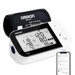 Omron HEM 7361T Bluetooth Arm Blood Pressure Monitor With Cuff Wrapping Guide,Hypertension Indicator,Japanese Intellisense Technology,& Most Recommended Brand By Doctors For Accurate Measurement