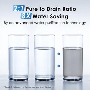 Waterdrop G3P600 Reverse Osmosis Water Filter System – High Capacity