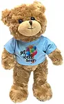 Jolitee Recovery Bear Gifts for Kids and Adults, Teddy Broken Arm Broken Leg, Get Well Stuffed Animal Teddy Bear with Left or Right Arm Cast Sling 10.5 inches (Get Well Soon Boy)