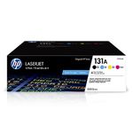 HP 131A (CF210AQ1) Black, Cyan, Magenta & Yellow Original Toner, 4 Cartridges