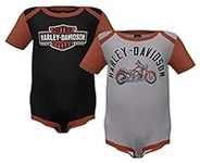 Harley-Davidson Baby Boys' 2-Pack C