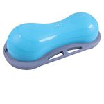 Nice C Half Ball, Balance Trainer, Balance Ball with Resistant Band, Strength Exercise Fitness Yoga with Bonus Foot Pump (Peanut Blue)