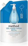 Method Gel Hand Soap Refill, Sea Minerals, 34 Ounce