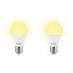 Philips Base E27 12-Watts LED Bulb (Golden Yellow,Pack of 2)