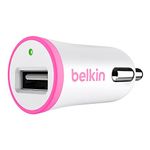 Belkin Boost Up Car Charger (12 Watt / 2.4 Amp), Pink(F8J054btPNK)