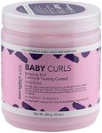 Aunt Jackie's Girls Baby Girl Curls, Curling and Twisting Custard, Great for Naturally Curly Hair, 15 Ounce Jar