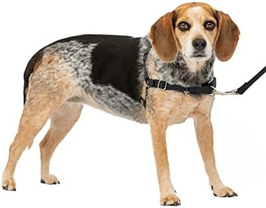 PetSafe Easy Walk No-Pull Dog Harness - The Ultimate Harness to Help Stop Pulling - Take Control & Teach Better Leash Manners - Helps Prevent Pets Pulling on Walks, Small/Medium, Black/Silver