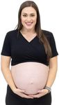 Crossover Bra Boyfriend Short Sleeve | Crop Tops for Women & Teens | Black | XS
