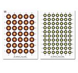 3cm & 2cm Shooting Targets A4 Sheets Airsoft Rifle Pistol BB PCP - 2 Sided - 30 pack - UK Made & Dispatched by Surrey Targets