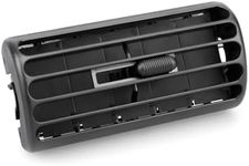 Front Center Dash Air Vent Grille Fit for Jeep Cherokee XJ 1997-2001 Replace 5FS10LAZAB Center Dash AC Outlet Air Vent Panel Single Center Dash Vent Louver Outlet Insert