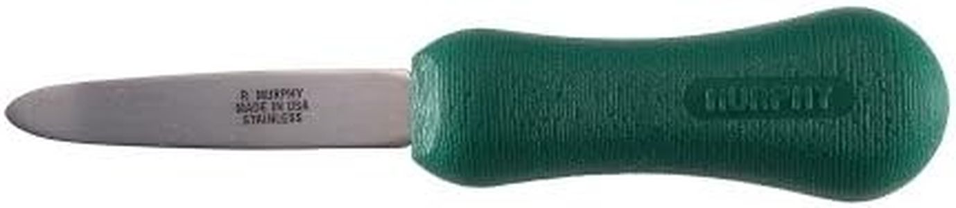 UJ Ramelson Co R Murphy New Haven Oyster Knife Shucker (Green Handle)