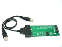 Sintech 18Pin To SATA Adapter with USB SATA Cable, Compatible With Sandisk SDSA5JK ADATA XM11 SSD From Asus UX31 UX21