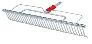 Wolf-Garten UHM Multi-Change Longspan Rake Lawn Care Tool Head, Red