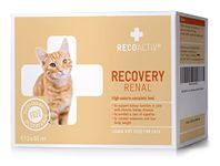 RECOACTIV Recovery Renal for cats, 3 x 90 ml, high-calorie complete diet food for cats with kidney dysfunction and increased energy requirements during recovery, to promote weight gain