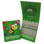 Birthday Thanks Forget me Not Seed Sticks Bee Sticks Save The Bees Gifts Seedsticks Thankyou for Coming to My Birthday (10 Sachet)