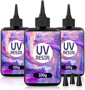 Bond Craftor UV Resin 300g, Fast Curing Clear Epoxy Resin Hard Type for Jewelry Making, Craft, DIY