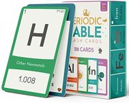 Periodic Table for Kids - Laminated Elements Flash Cards. Pack of 118 Periodic Table Flash Cards for Kids to Learn, Study and Memorize the Periodic Table. Science Materials for Classroom and Home Use.