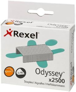 Rexel 2100050 Odyssey Staples, 2500BX