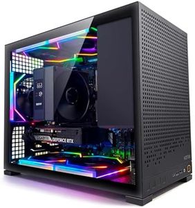 KOTIN Prebuilt Gaming PC D32, Intel Core i5-14400F, GeForce RTX 5060 8GB, 650W 80 Plus Gold PSU, Digital Display Air Cooler, 5 ARGB Fans, 16GB DDR5 6000MHz, 1TB PCIe 4.0 SSD, Wi-Fi 6 & Windows 11 Home
